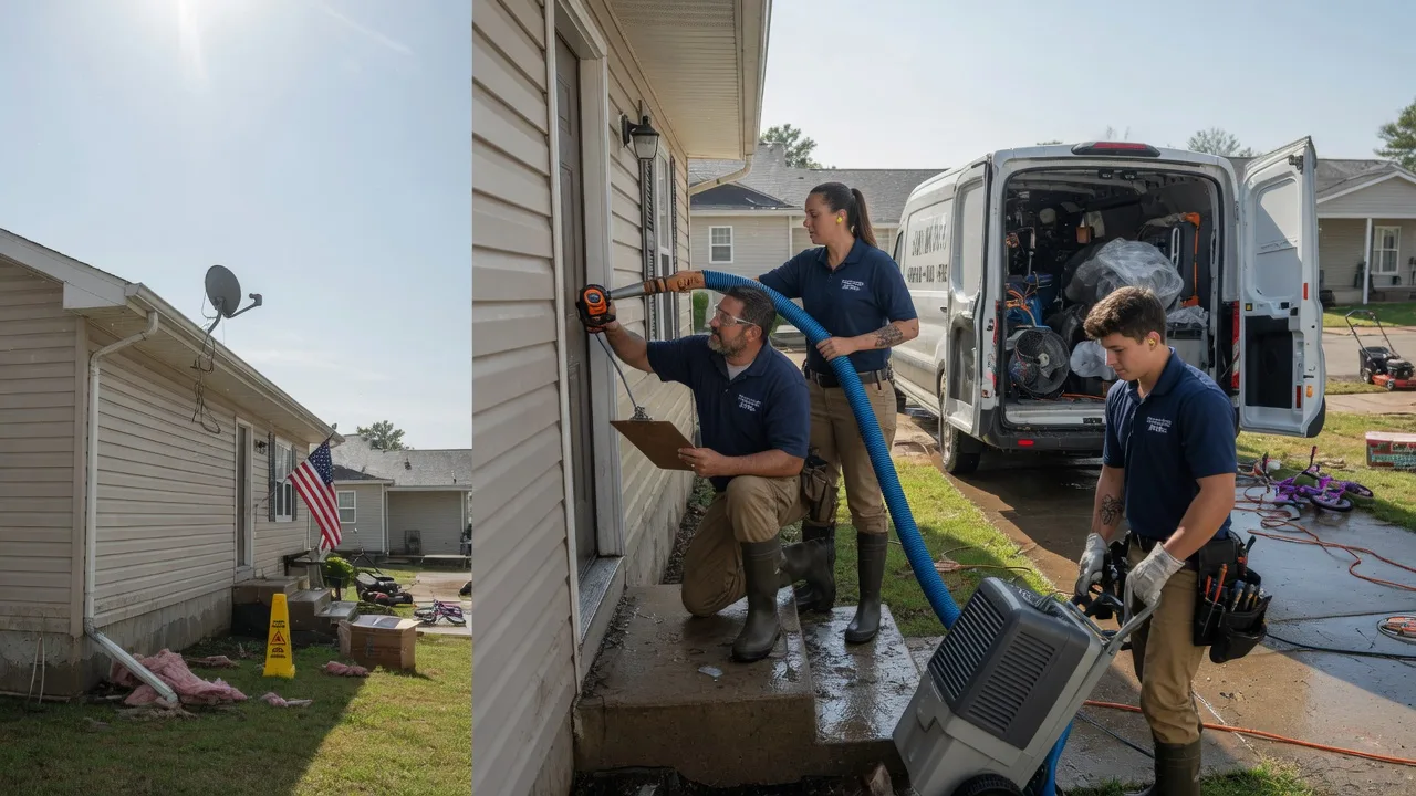 Ceiling Water Damage Restoration in Argyle, MO near me